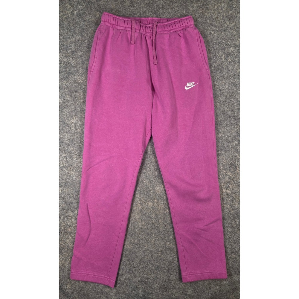 Nike Sportswear Club Fleece Sweatpants Pink Magenta Mens Small BV2707-615